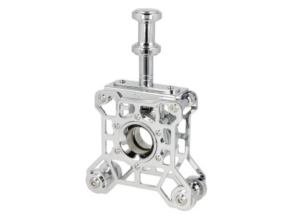 Doutníkový ořezávač Angelo - stolní stříbrný, 22mm