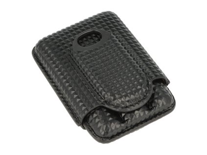Pouzdro na 3 doutníky Angelo Diamond Black III