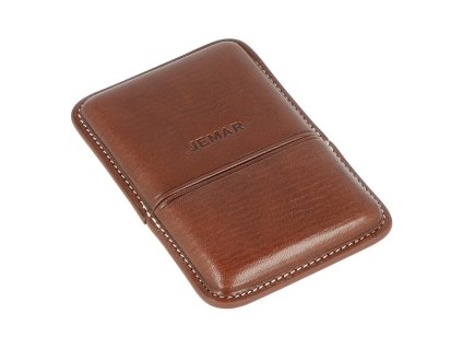 Pouzdro na 6 doutníků Jemar, kůže, Brown