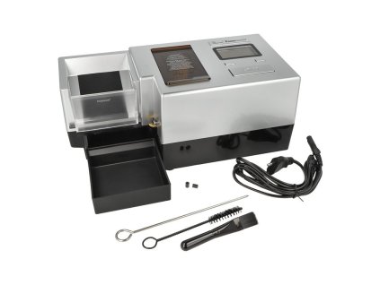 Elektrická plnička dutinek Powermatic V - stříbrná