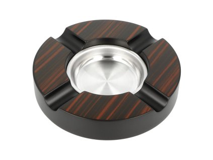 Doutníkový popelník Ebony tmavý mat., 4D