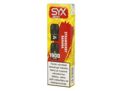 SYX POD náplň Strawberry Banana / R