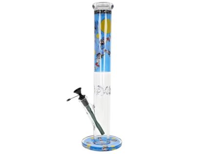 Skleněný bong Super Heroes Rasta Blue, 42cm (-- --)