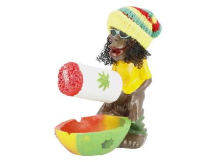 Cigaretový popelník Rasta Standing Joint, 14cm