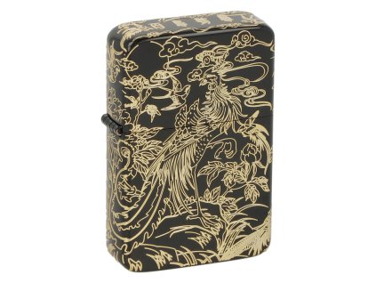 Zapalovač Angel Black Ornament