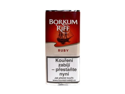 Dýmkový tabák Borkum Riff Ruby, 40g, TT