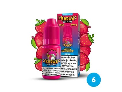 Kurwa Collection e-liquid Lychee Strawberry