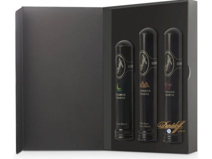 Davidoff Robusto Tubos Selection Black 3´S TT