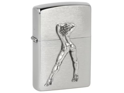 Zapalovač Zippo Gogo Girl Emblem, leštěný (-- --)