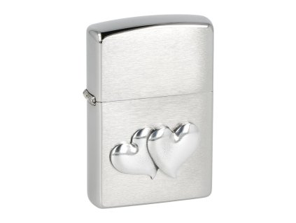 Zapalovač Zippo Doubleheart Mini, broušený