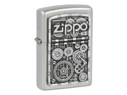 Zapalovač Zippo Gear Wheels, satin