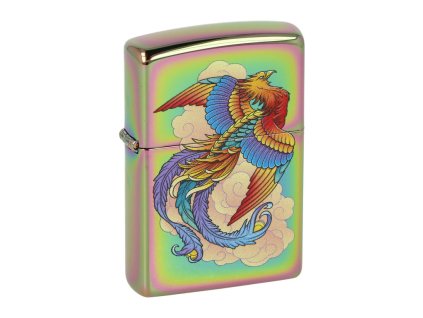 Zapalovač Zippo Phoenix Design, leštěný