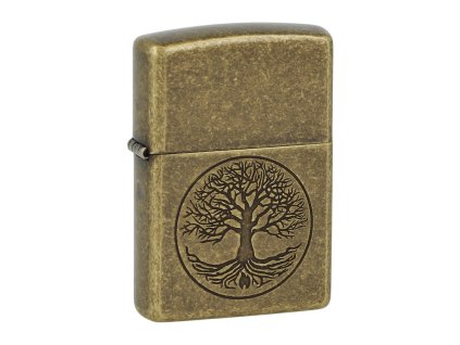 Zapalovač Zippo Tree of Life, mosaz