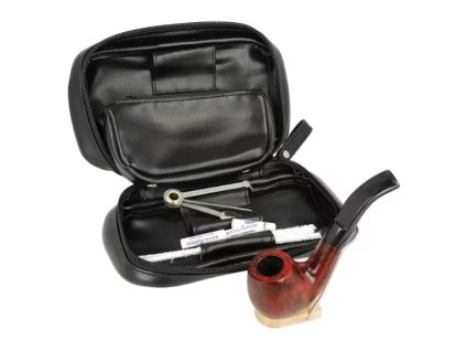 Sada dýmka Angelo, startovací set, dýmka + etue I, filtr 9mm (-- --)