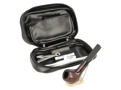 Sada dýmka Angelo, startovací set, dýmka rovná + etue VII, filtr 9mm