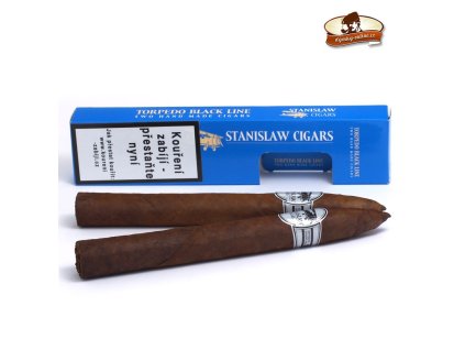 Doutníky Stanislaw Torpedo Black Line (2 ks)