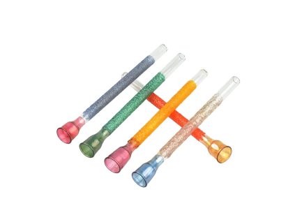 Šlukovka skleněná HM, barevná mix