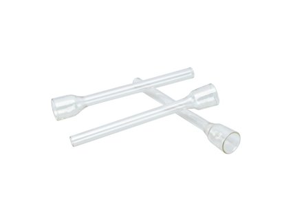 Šlukovka skleněná HM, velký kotel, čirá