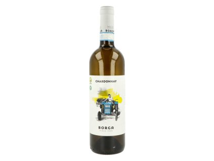 Víno Borga Chardonnay DOC 2024, 13%,  0,75l, bílé