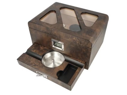 Humidor na doutníky Angelo Window 27x20x14cm (-- --)