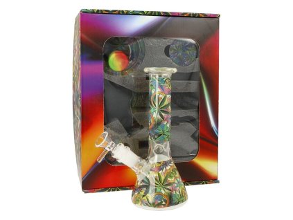 Skleněný bong Super Heroes SET Colorful, 21cm