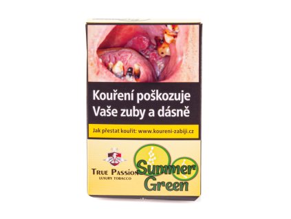 Tabák True Passion Summer Green 50 g