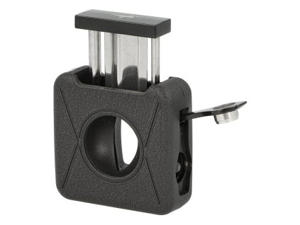 Doutníkový ořezávač Angelo V-Cut, vyštípávač, 23mm, black