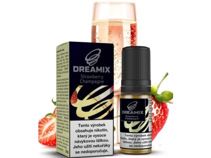 Liquid Dreamix - Jahoda se šampaňským (Strawberry Champagne) 10ml - 12mg