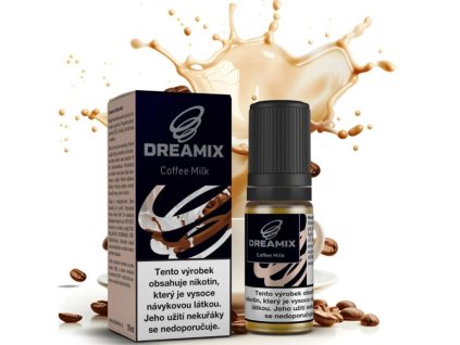 Liquid Dreamix - Káva s mlékem (Coffee Milk) 10ml - 12mg