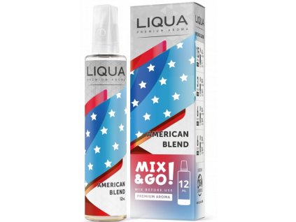 Příchuť Liqua Mix&Go 12ml American Blend