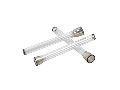 Šlukovka skleněná HM, kouřová, mini