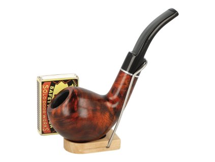 Dýmka Angelo zahnutá, IV, filtr 9mm