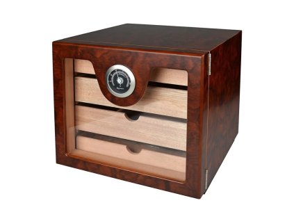 Humidor na doutníky Cabinett hnědý