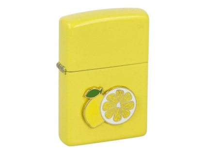 Zapalovač Zippo Foodie Lemon, lesklý