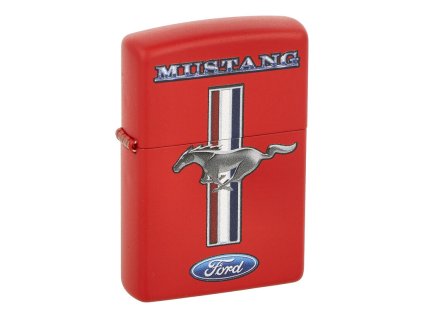 Zapalovač Zippo Ford Mustang Red, matný