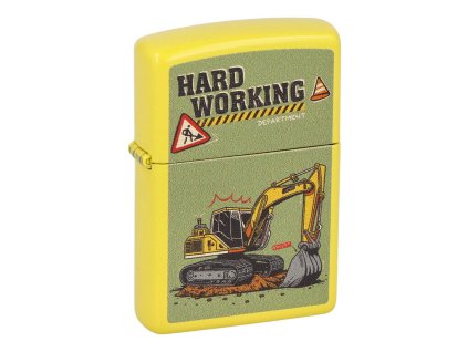 Zapalovač Zippo Hard Working, matný