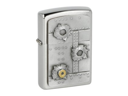 Zapalovač Zippo Bullets Holes, broušený