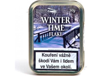 Dýmkový tabák Stanislaw Winter Time Flake, 50g