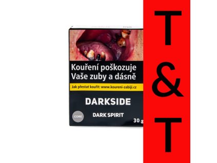 Tabák T&T Darkside Core Dark Spirit 30 g