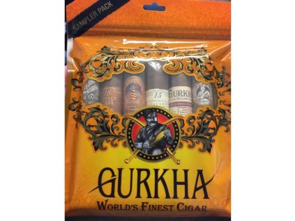 Doutníky Gurkha Sampler - Dominican Republic Fresh Pack (6ks)