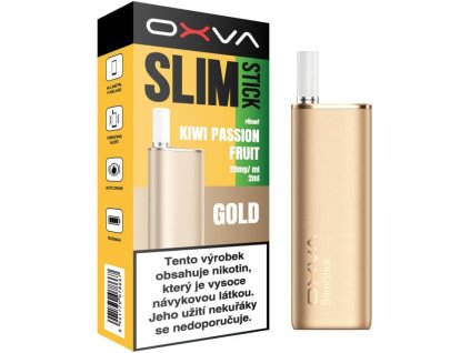 OXVA SLIMSTICK elektronická cigareta 1500mAh Kiwi Passion Fruit 20mg Gold color