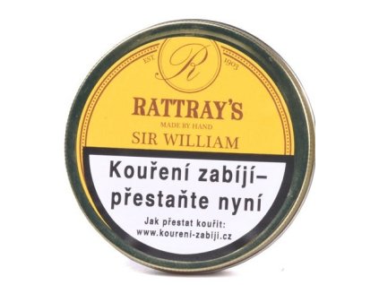 Dýmkový tabák Rattray's Sir William, 50g