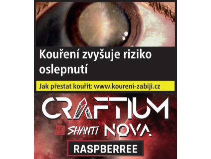 Tabák Craftium Nova Raspberree 40g tabák do vodní dýmky