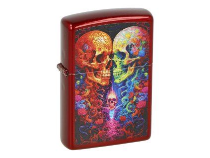 Zippo Skulls Design, lesklý
