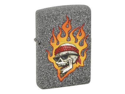 Zippo Flame Skull, matný