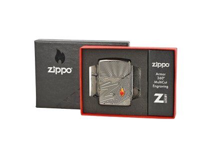 Zippo Z Pattern, leštěný