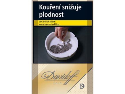 Cigarety Davidoff Gold - karton 10 krabiček