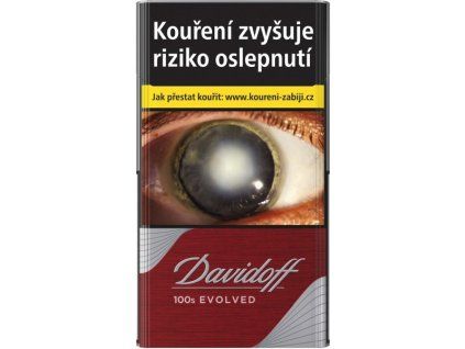 Cigarety Davidoff Evolved Red 100 - karton 10 krabiček