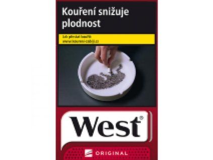 Cigarety West Red Original - karton 10 krabiček