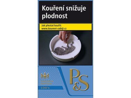 Cigarety PS Blue 100 - karton 10 krabiček